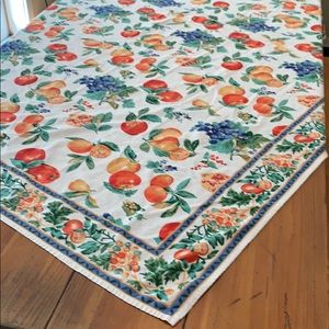 Vintage boho shabby chic Anthropologie tablecloth